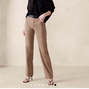 NWT Banana Republic women’s 10L high rise straight trousers